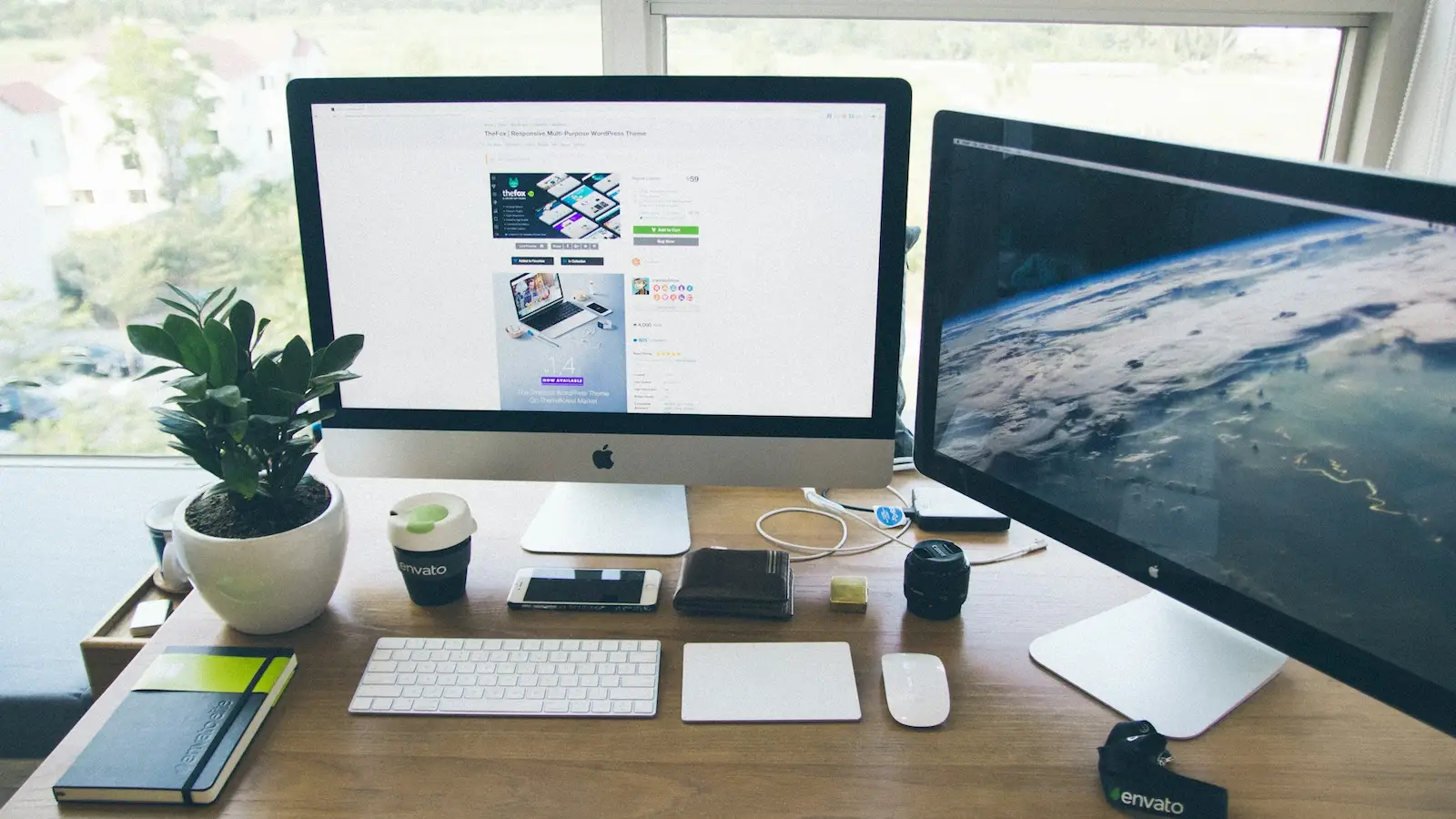 Dual-Monitor ergonomisch einrichten